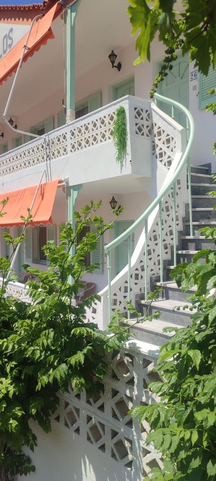 Krinelos Rooms Skala Eresou Ngoại thất bức ảnh