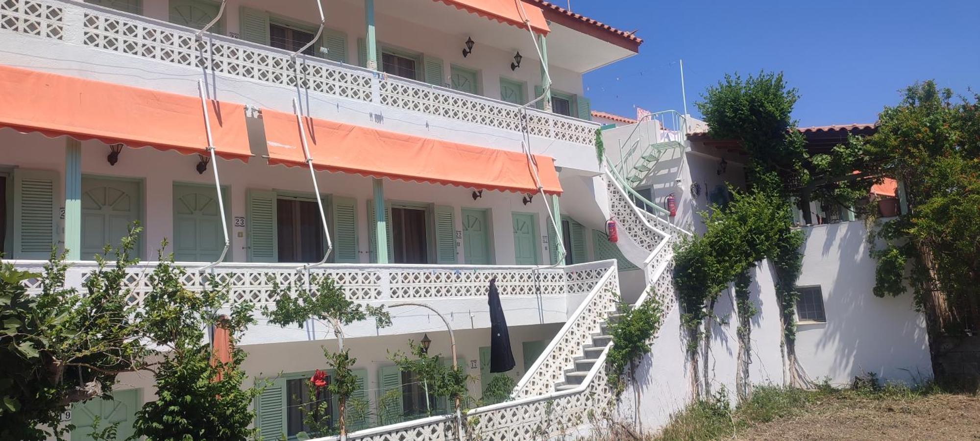 Krinelos Rooms Skala Eresou Ngoại thất bức ảnh