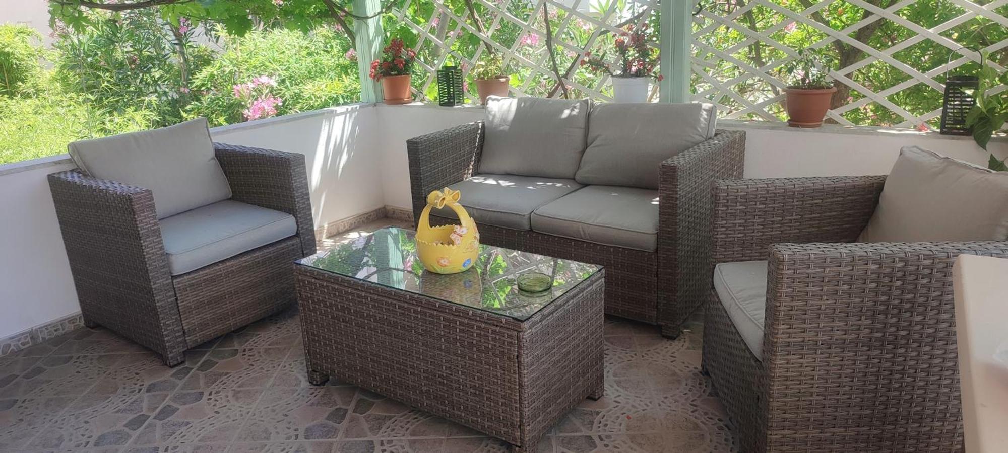 Krinelos Rooms Skala Eresou Ngoại thất bức ảnh